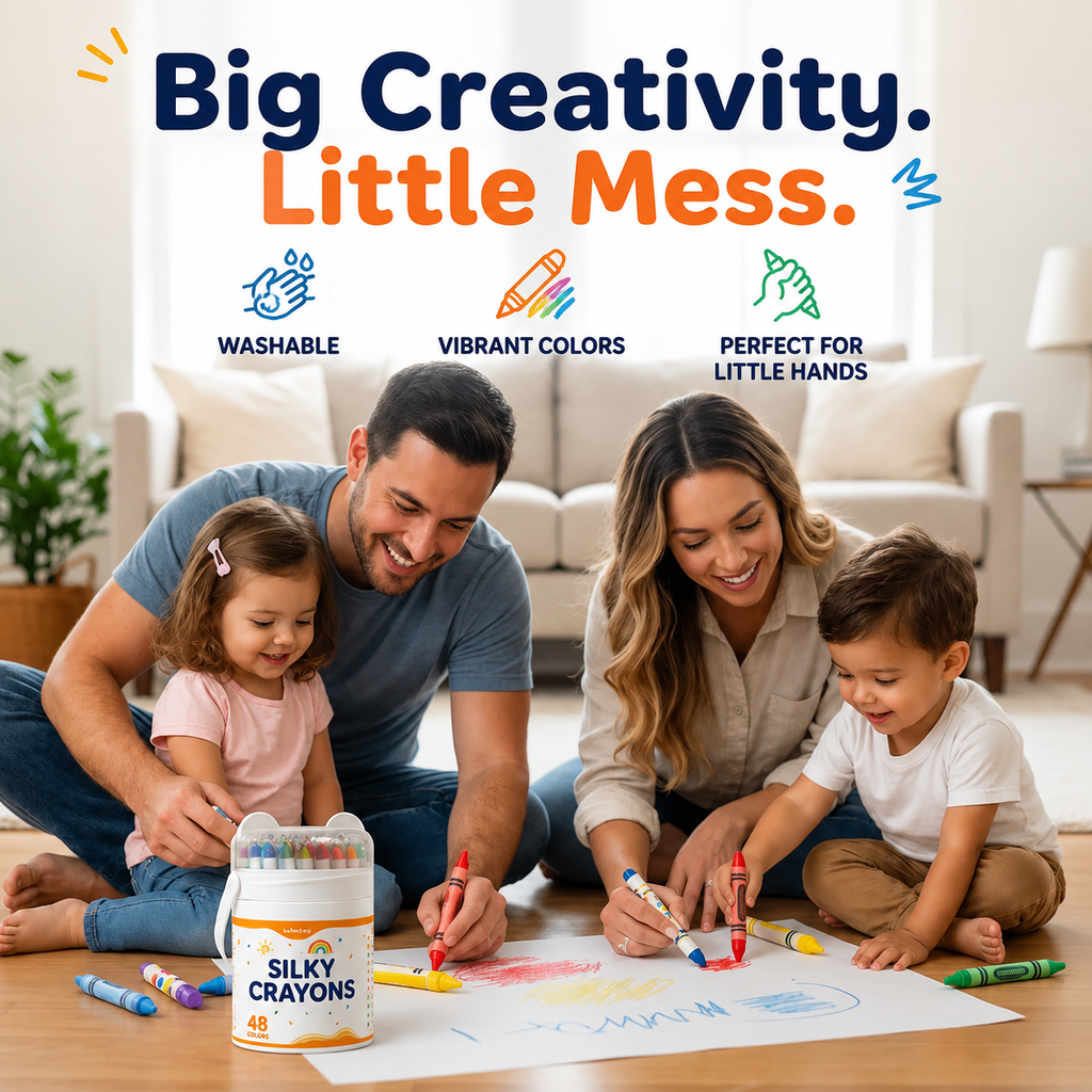 Vozley™ Washable Twist Crayons